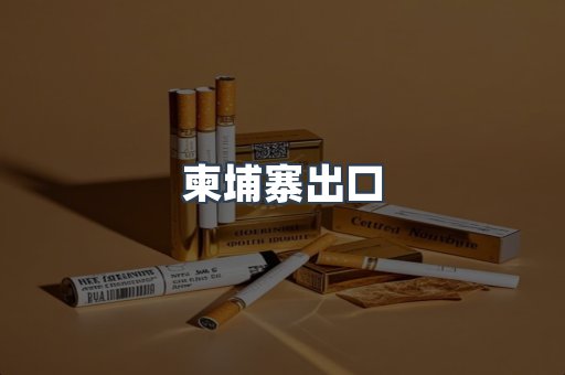 柬埔寨出口